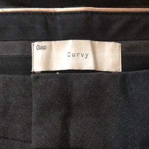 Gap Curvy Charcoal Gray Dress Pants